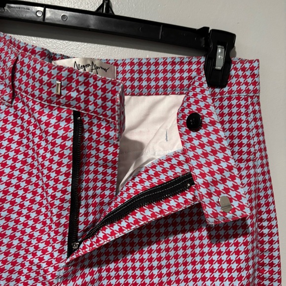 Allegra Abrams Unisex Houndstooth Flare Pants Size 31 Pacsun - Picture 8 of 9